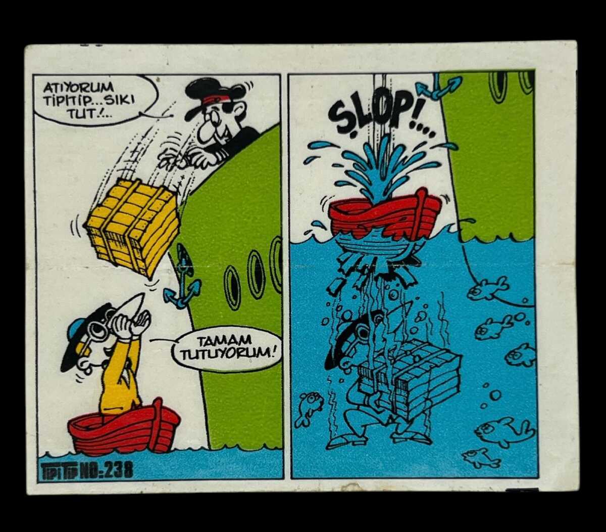 TİPİTİP TİPİ TİP Orjinal Sticker Sakız Kağıdı No 238 SKZ572