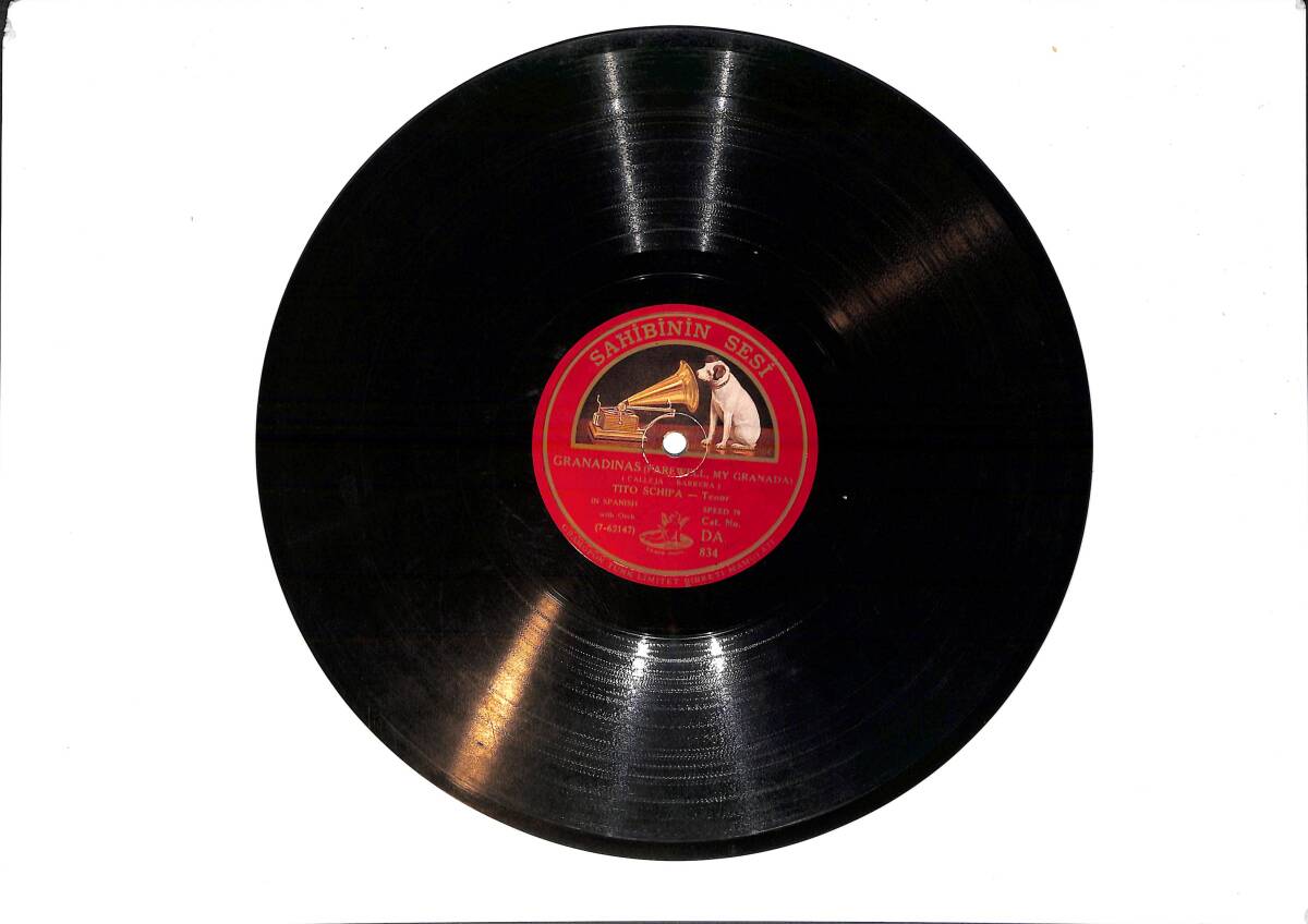 Tito Schipa - Princesita / Granadinas TAŞ PLAK (10/7) PLK26083 - 2