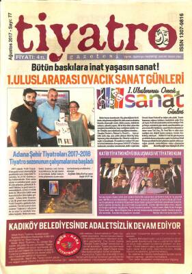 Tiyatro Gazetesi Ağustos 2017 - Hasan Çakmak Varşovada Öğrencilerle Buluştu - Adana Büyükşehir Belediyesi Şehirleri Tiyatroları GZ95353 - 1
