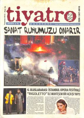 Tiyatro Gazetesi Temmuz 2013 - Gezici Tır Tiyatrosunda Yoğun Çalışma Temposu - Süt Kardeşler Büyük Alkış Aldı GZ95352 - 1
