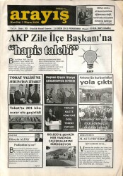 Tokat Arayış Gazetesi 11 Ekim 2012 - Tokatta 201 Kilo Esrar Ele Geçirildi GZ70215 - 1