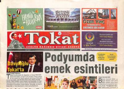 Tokat Gazetesi 22 Eylül 2017 - Hedef Sektör İmalat Sanayi Sektöründeki İşletmeler - ASKFde IŞKINın İkinci Zaferi GZ95372 - 1