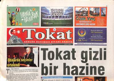 Tokat Gazetesi 25 Eylül 2017 - Tokatlılar Sinopta Okur-Yazar Söyleşisinde Bulundular - Sporda Şiddet Yasası Semineri GZ95379 - 1