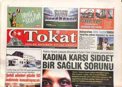 Tokat Gazetesi 27 Eylül 2017 - OKA Amasya Toplandı - Vali Toraman Amasya Valisi Varolu Ziyaret Etti GZ95375 - 1