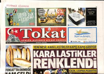 Tokat Gazetesi 28 Mayıs 2019 - Tokatın Sorunları Konusunda Sosyal Medya Yorumları GZ96260 - 1