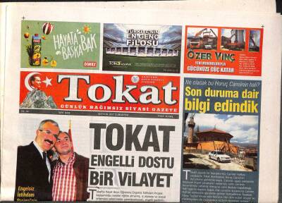 Tokat Gazetesi 30 Eylül 2017 - Tokat Engelli Dostu Bir Vilayet - Ne Olacak Bu Horuç Camiinin Hali ? GZ96293 - 1