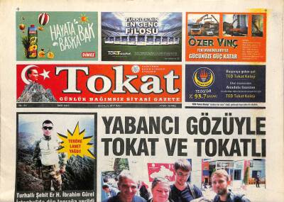 Tokat Gazetesi 5 Eylül 2017 - Niksardaki Erzurumlu Emrah Anıt Mezarına İlgi Bekleniyor ! GZ125267 - 1