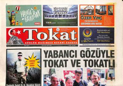 Tokat Gazetesi 5 Eylül 2017 - Saadet Partisinden Arakan Çağrısı - Zilede Mesire Alanı Açıldı GZ95362 - 1