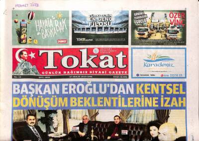 Tokat Gazetesi 7 Aralık 2018 - Kiğılının 2019 Hedefi Yurt Dışına Mağaza Açmak GZ96212 - 1