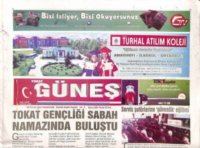 Tokat Güneş Gazetesi 25 Eylül 2017 - Tokatta Hicret Koşusu Yapıldı - Servis Şoförlerine Güvenlik Eğitimi GZ96254 - 1