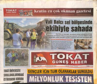 Tokat Güneş Haber Gazetesi 24 Ağustos 2021 - Erbaa Belediyesinden Örnek Proje - OSMEK , Meslek Sahibi Yapıyor GZ125104 - 1