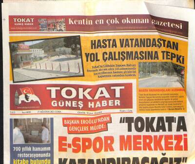 Tokat Güneş Haber Gazetesi 27 Ağustos 2021 - Tokat FK Teknik Kadrosuna Taze Kan GZ125106 - 1