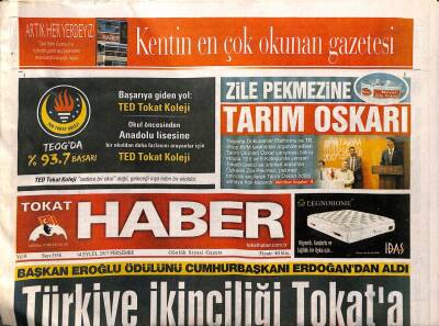 Tokat Haber Gazetesi 14 Eylül 2017 - Tokatta Sahte Rakı Operasyonu GZ96208 - 1