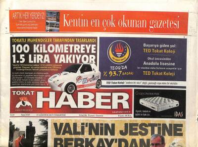 Tokat Haber Gazetesi 19 Ağustos 2017 - Akdağın Şehadet Belgesi Ailesine Takdim Edildi GZ96269 - 1