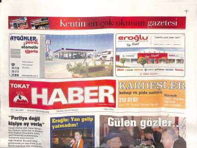 Tokat Haber Gazetesi 20 Mart 2014 - Vali Taşkesen , Tokatı Anlattı GZ125099 - 1