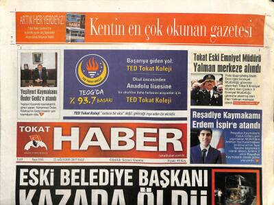 Tokat Haber Gazetesi 22 Ağustos 2017 - Zilede Jeotermal Sıcak Su Sondajı - Tokat Eski Emniyet Müdürü Yalman Merkeze Alındı GZ96274 - 1