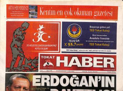Tokat Haber Gazetesi 30 Ağustos 2017 - Tatilcilerin Yeni Gözdesi Harami Yaylası GZ96250 - 1
