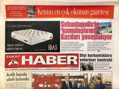 Tokat Haber Gazetesi 7 Ağustos 2017 - Mhpden Genişletilmiş İstişare Toplantısı - Niksarda Alt Yapı Atağı GZ95407 - 1