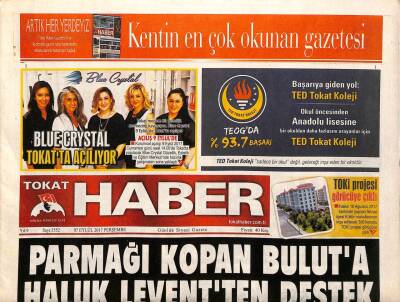 Tokat Haber Gazetesi 7 Eylül 2017 - 70lik Dede Cumhurbaşkanı Erdoğan Cezaevindeyken Şiir Yazdı , Sosyal Medyada Beğeni Topladı GZ96103 - 1