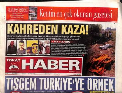 Tokat Haber Gazetesi 8 Eylül 2017 - Tokatta Metruk Binalar Yıkılıyor - Tişgem Türkiyeye Örnek GZ96169 - 1