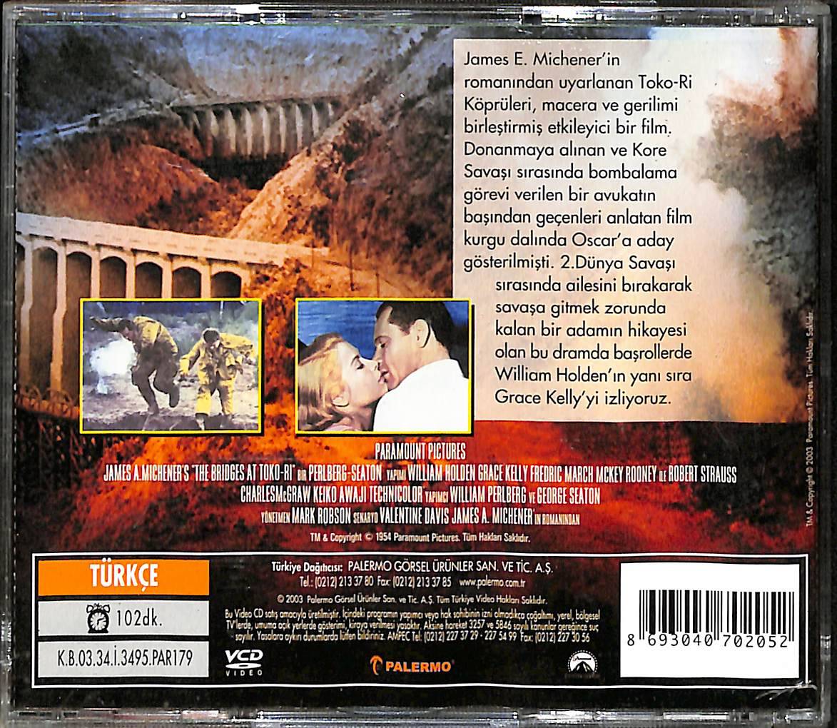 Toko-Ri Köprüleri VCD Film (İkinci El - 10/8) VCD26640 - 2