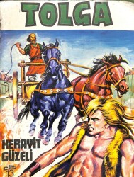 TOLGA Haftalık Kahramanlık Dergisi - Cilt 13 - Sayı 68,69,70,71,72 - 100 kuruş KTP1273 - Gökçekoleksiyon