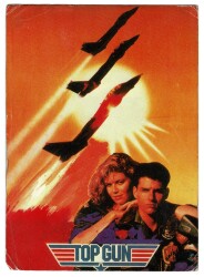 Tom Cruise & Kelly McGillis (TOP GUN) Kartpostal KRT8822 - Gökçekoleksiyon