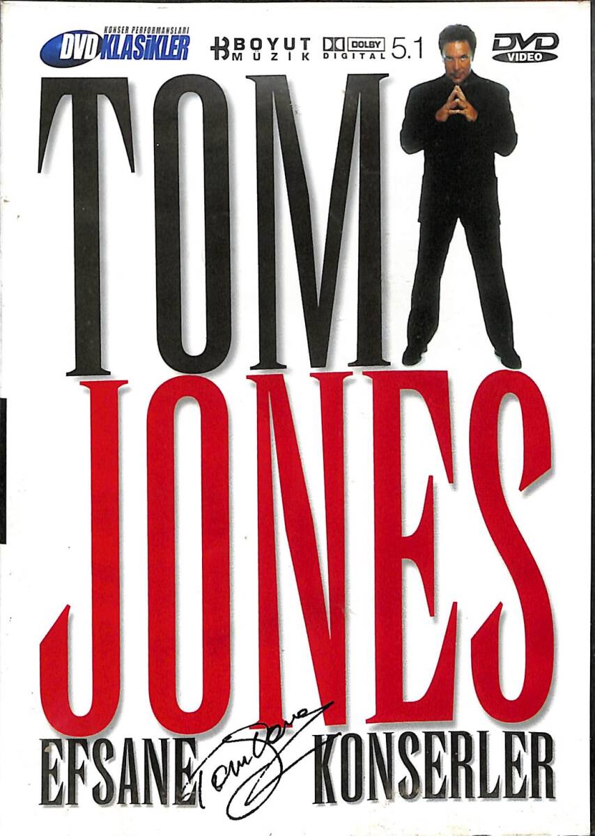 Tom Jones - Efsane Konserler Orijinal DVD Film (İkinci El) DVD2913 - 1