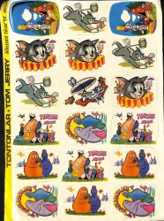 Tom Ve Jerry & Tontonlar 18li Sticker KRT13977 - Gökçekoleksiyon