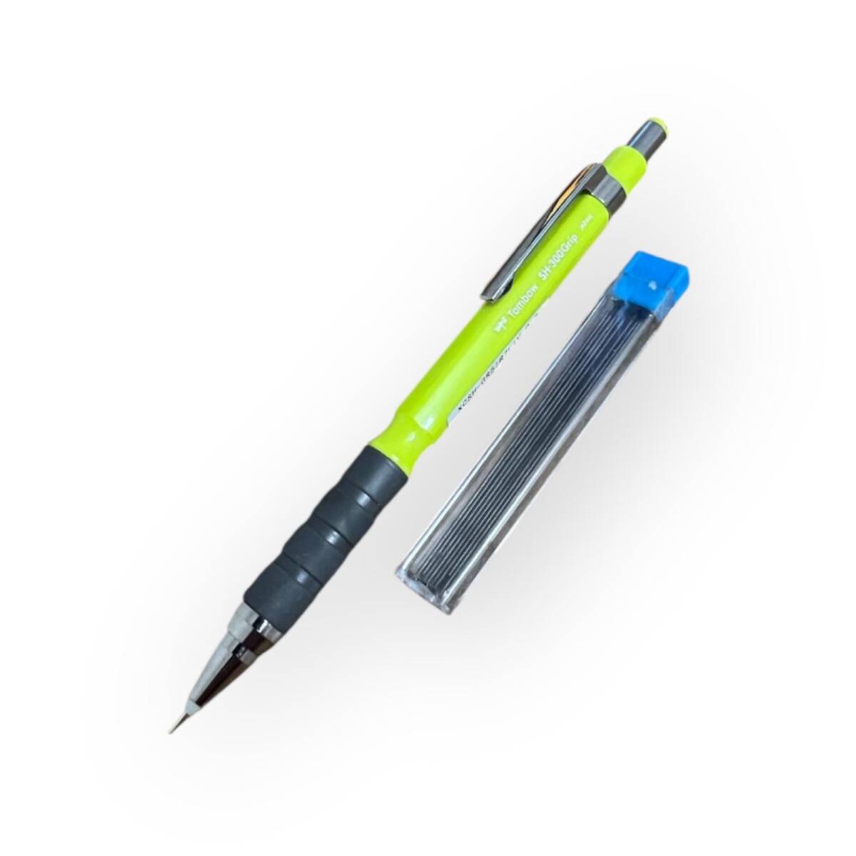 Tombow SH-300 Grip 0.7 mm Mekanik Yeşil Çıtçıtlı Kalem – Sıfır, Kullanılmamış (Vintage) #KL14 - 1