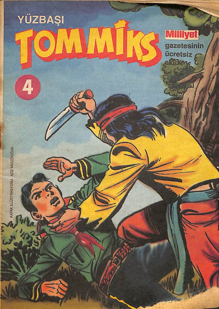 Tommiks Yüzbaşı 4 Çizgi Roman NDR101841 - 1