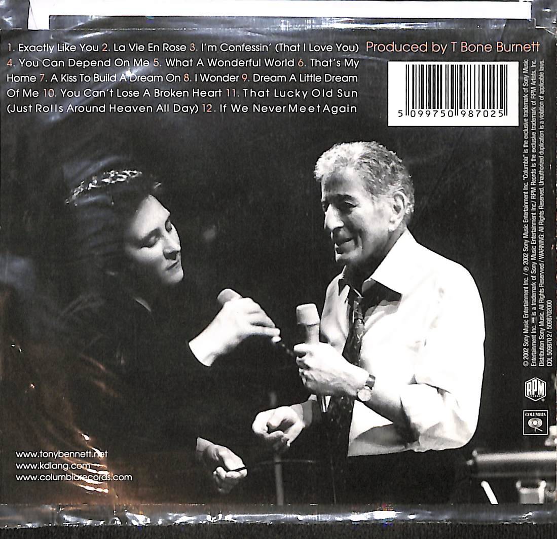 Tony Bennett & K.d. Lang - A Wonderful World CD (İkinci El) CD5725 - 2