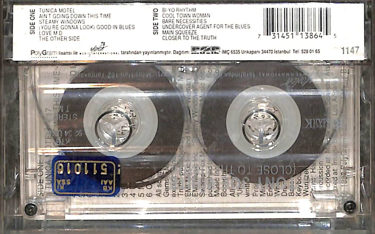 Tony Joe White - Closer To The Truth Kaset (İkinci El Kaset) KST29800 - 2
