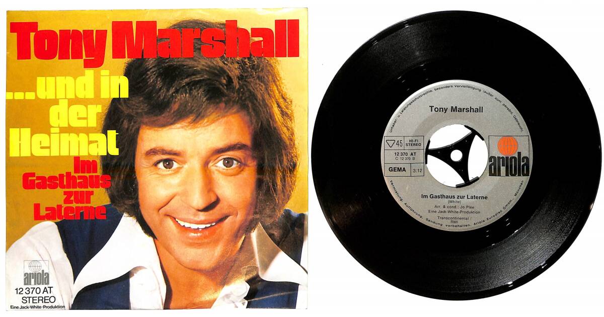 Tony Marshall - ...Und in Der Heimat / Im Gasthaus Zur Laterne Plak (10/7.5) PLK26151 - 1