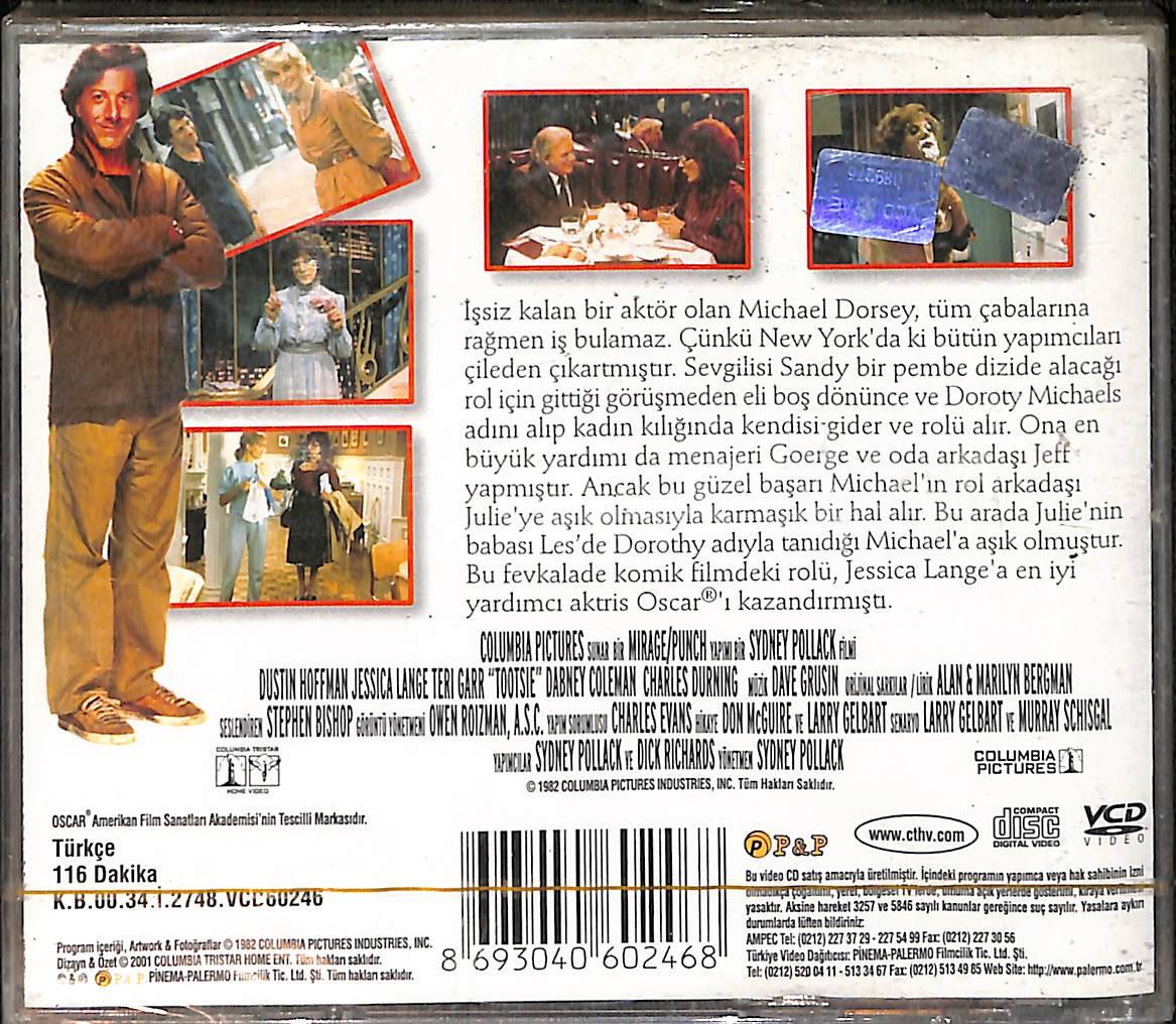 Tootsie (1982) VCD Film (Sıfır) VCD27672 - 2