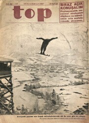 Top Spor Dergisi 25 İkincikanun 1937 No 44 DRG1027 - Gökçekoleksiyon