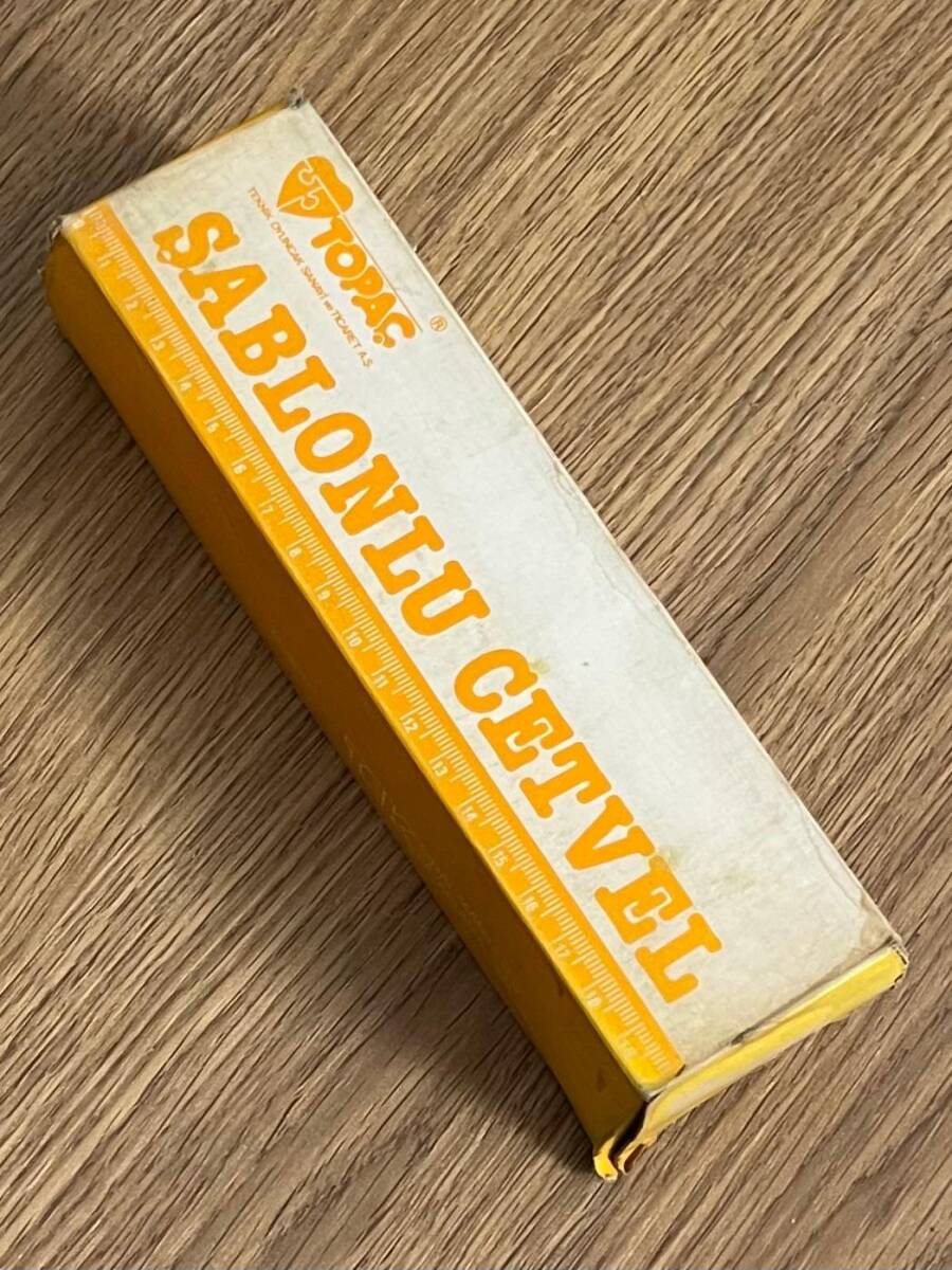 Topaç Şablonlu Cetvel Tam Dolu Kutu AOB4773 - 4