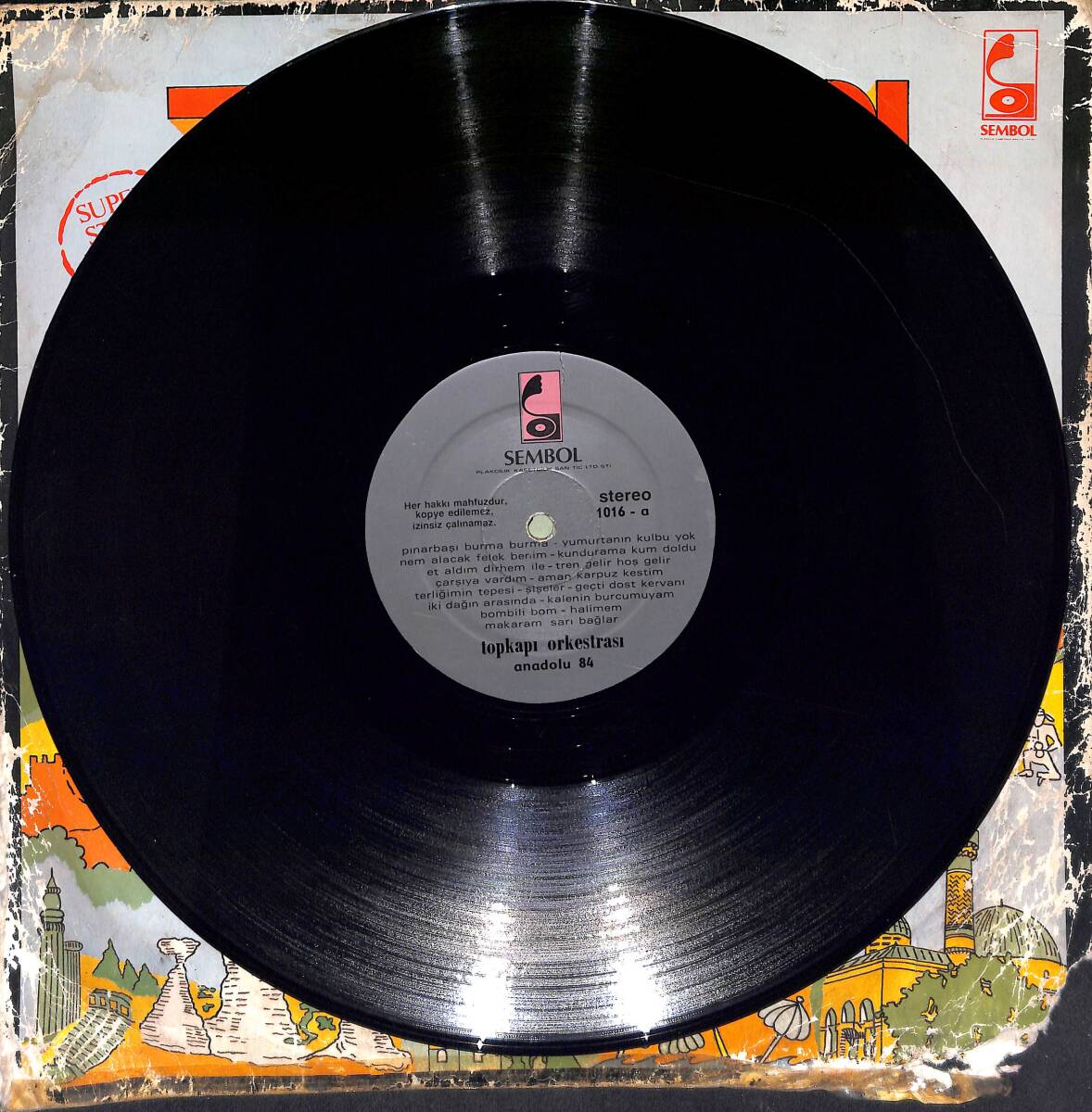 Topkapı Anadolu 84 LP PLAK (Açıklamayı Okuyunuz) PLK26736 - 3