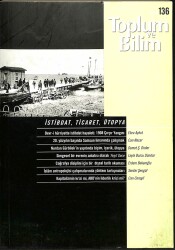 Toplum Ve Bilim Sayı 136 2016 NDR84291 - Gökçekoleksiyon