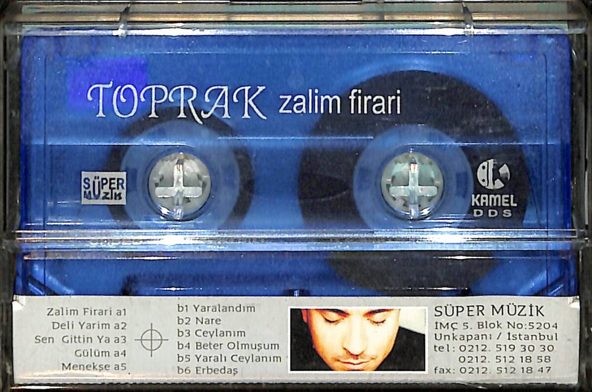 Toprak - Zalim Firari Kaset (İkinci El) KST28442 - 2