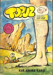 Topuz Kar Adama Karşı Çizgi Roman NDR83540 - Gökçekoleksiyon