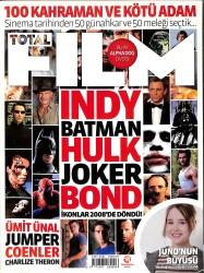 Total Film Sinema Dergisi Mart 2008 – 100 Kahraman ve Kötü Adam – Ümit Ünal – Coen Kardeşler – Charlize Theron NDR101974 - Gökçekoleksiyon