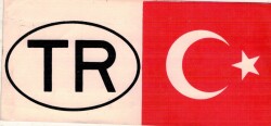 TR Bayraklı Sticker AKS1608 - 2