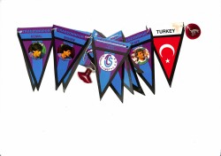 Trabzon Taraftar Aksesuarları Lotu - Bayrak AKS1665 - Gökçekoleksiyon