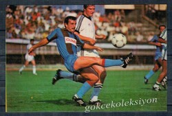 Trabzonspor-Beşiktaş Maçı Kartpostal KRT4862 - Gökçekoleksiyon