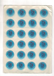 Trabzonspor Eski Çıkartma Aksesuarı *3 cm* (24 Adet) AKS965 - Gökçekoleksiyon