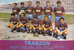Trabzonspor Eski Kartpostal (Şenol Güneş, Osman,Kemal,Turgay...).) (33x23 cm) KRT12570 - Gökçekoleksiyon