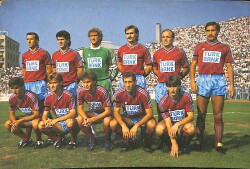 Trabzonspor Futbol Takımı Kartpostal KRT17750 - Gökçekoleksiyon