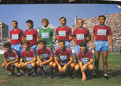Trabzonspor Futbol Takımı Kartpostal KRT17753 - 1
