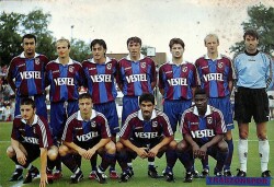 Trabzonspor Futbol Takımı Kartpostal KRT17794 - Gökçekoleksiyon